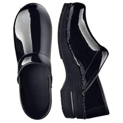 Pro. Patent Women's Clog in Black | Sanita
