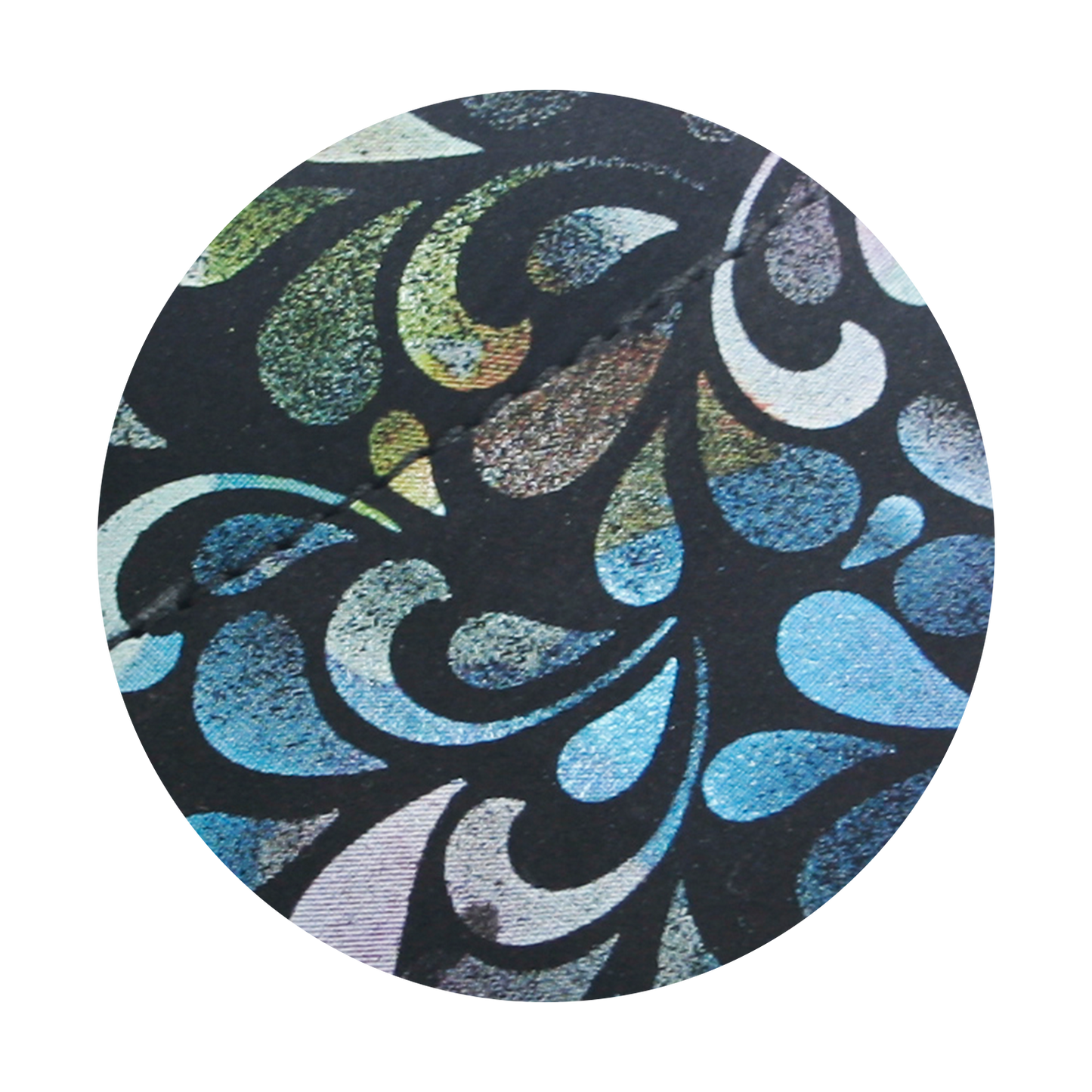 Plume Women's Floral Motif Printed Leather & Closed-Back Clog | Sanita
