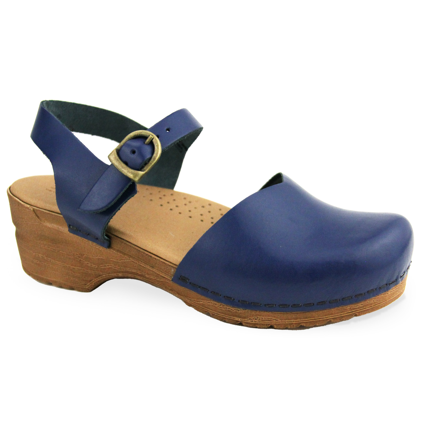 Sansi Women's Sandal in Navy | Sanita