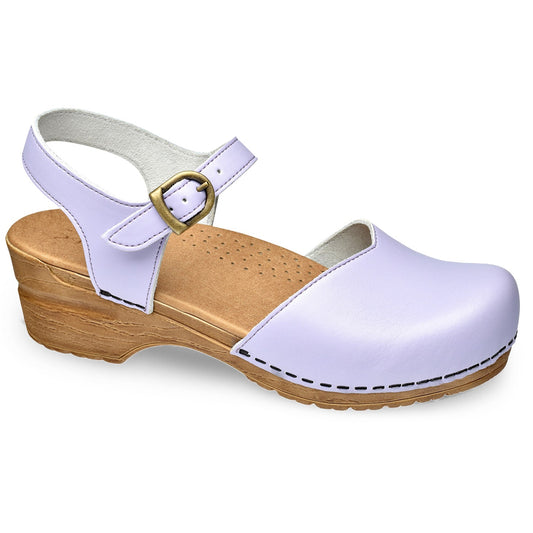 Sansi Women's Sandal in Purple | Sanita