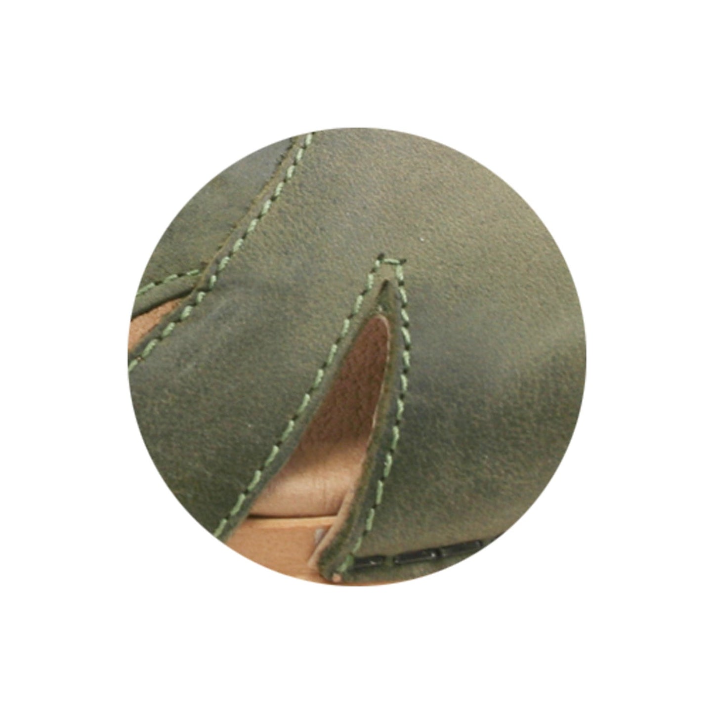 Margrethe Women's Sandal in Khaki | Sanita