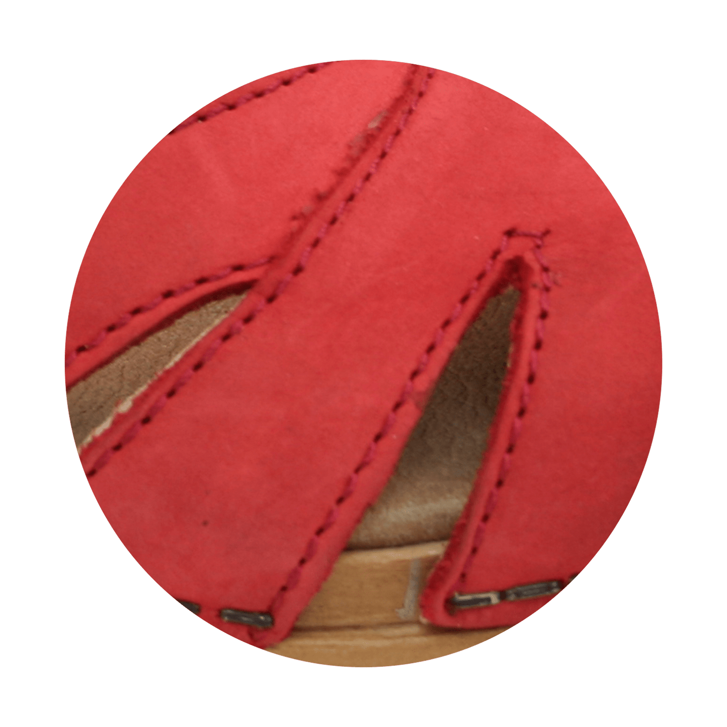 Margrethe Women's Sandal in Red | Sanita