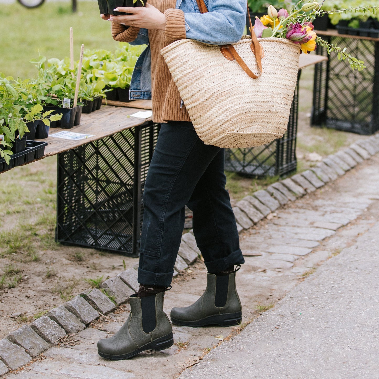 Sanita Aalbek Women's Boot in Olive | Sanita