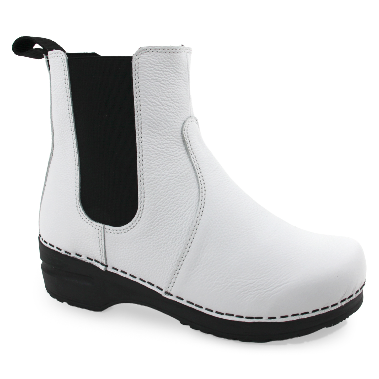 Sanita Aalbek Women's Chelsea Boot, White | Sanita