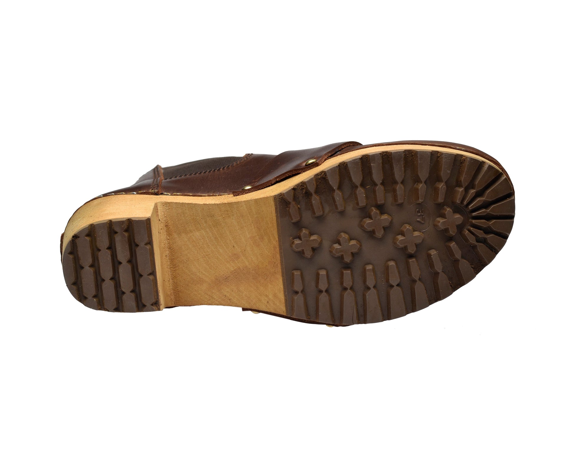 Penny Women's Wood Chelsea Boot in Brown | Sanita