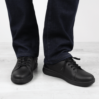 Convex Unisex Sneaker in Black | Sanita