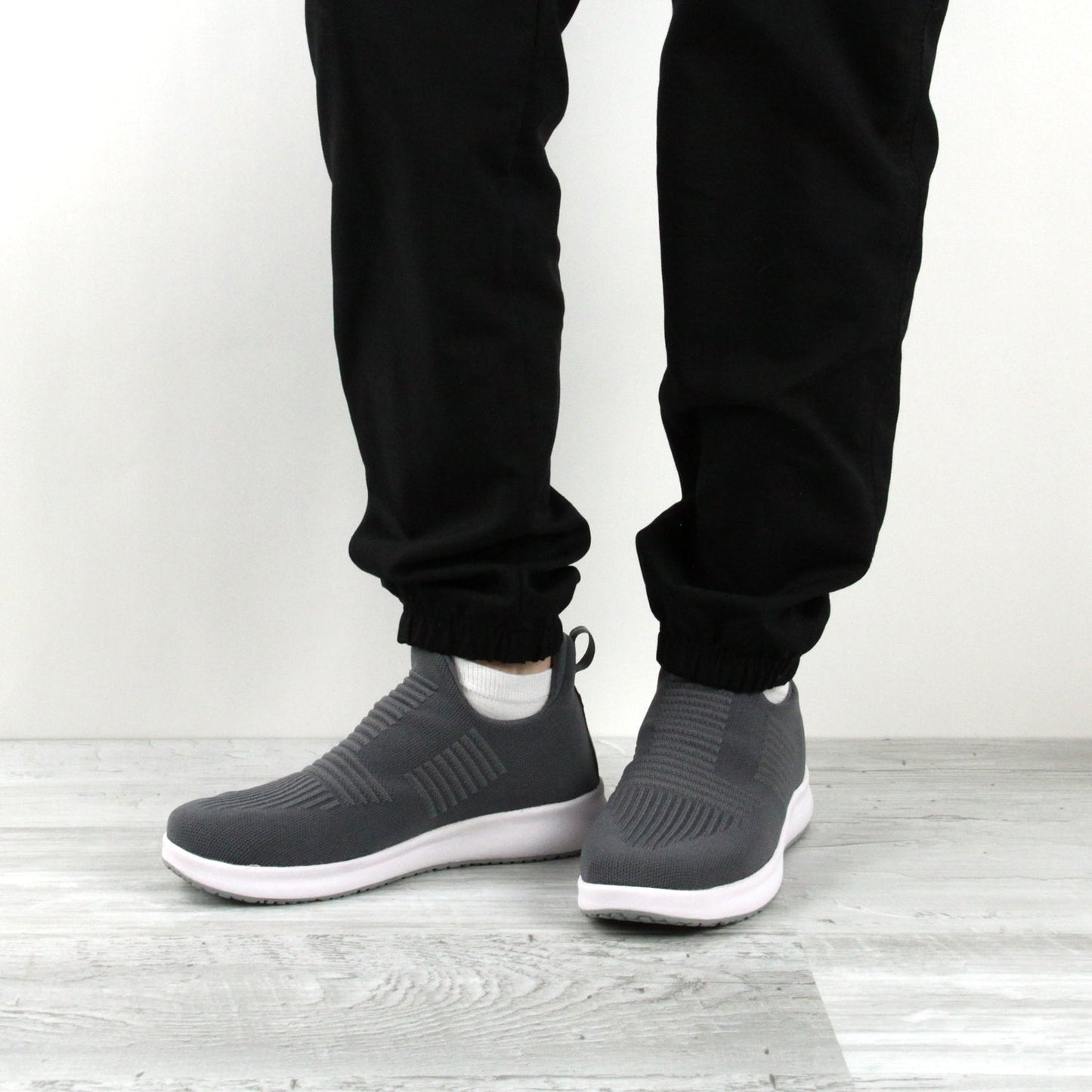 Trident Unisex Slip-on Sneaker in Grey | Sanita