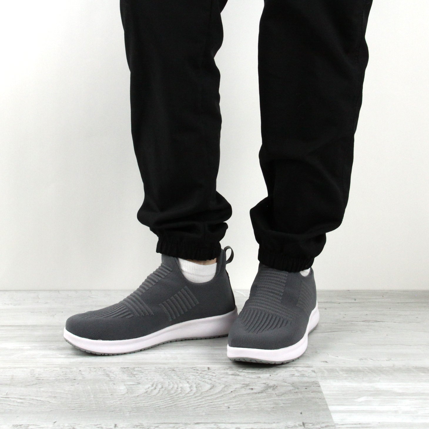 Trident Unisex Slip-on Sneaker in Grey | Sanita