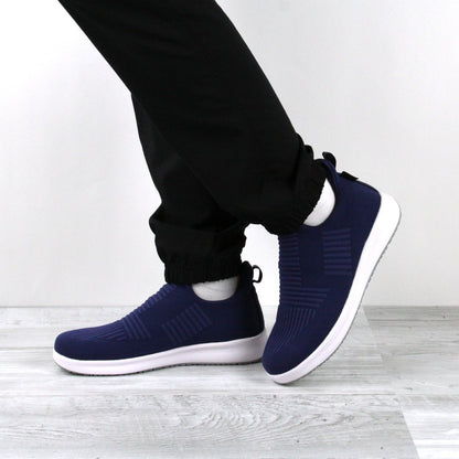 Trident Unisex Slip-on Sneaker in Blue | Sanita