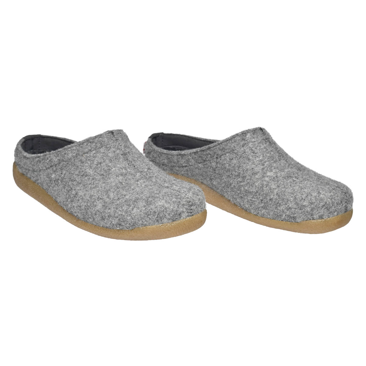 Lodge Slide Unisex Wool Slipper in Slate | Sanita