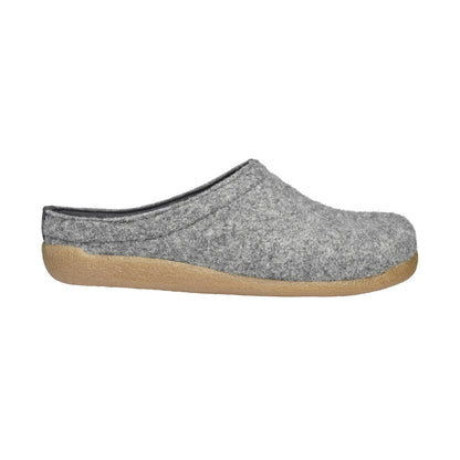 Lodge Slide Unisex Wool Slipper in Slate | Sanita
