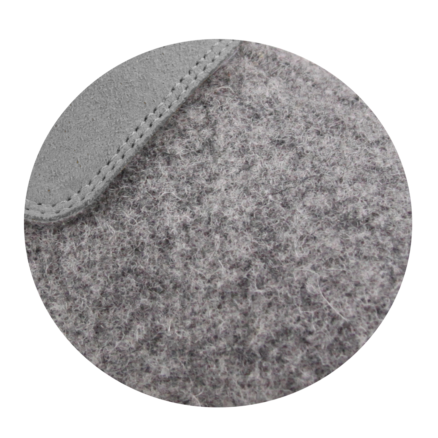 Varde Unisex Wool Slipper in Slate | Sanita