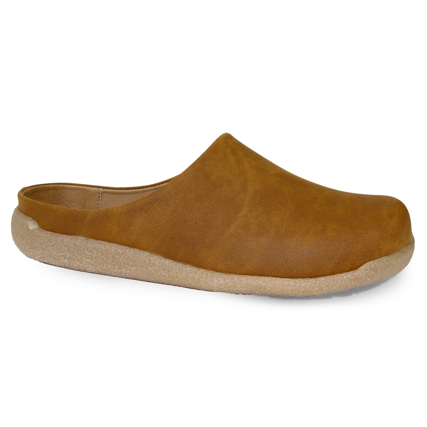 Holsted Unisex Mule Slipper in Cognac | Sanita