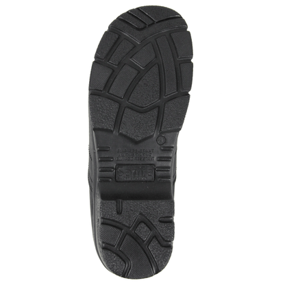 David PU Men's Safety Clog in Black | Sanita