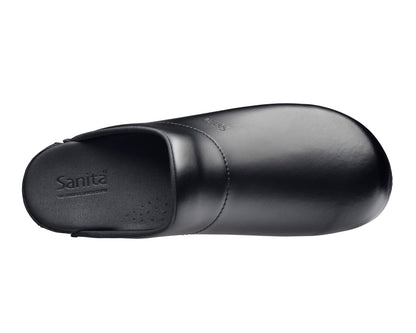 Karl PU Men's Clog in Black | Sanita