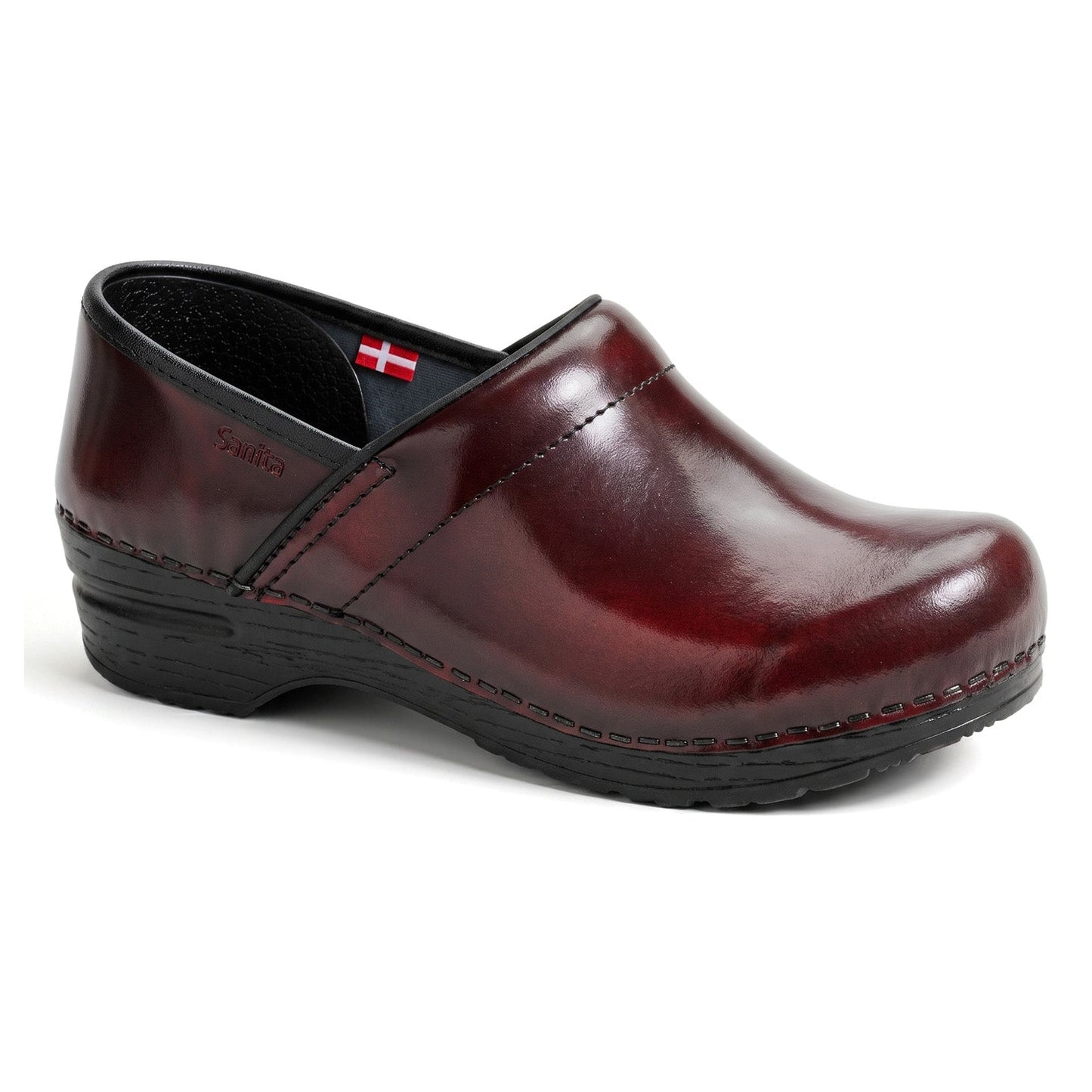 Pro. Cabrio Men's Clog in Bordeaux | Sanita