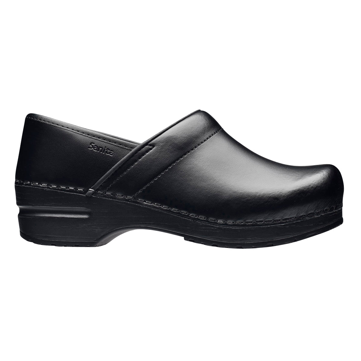 Pro. PU Men's Clog in Black | Sanita