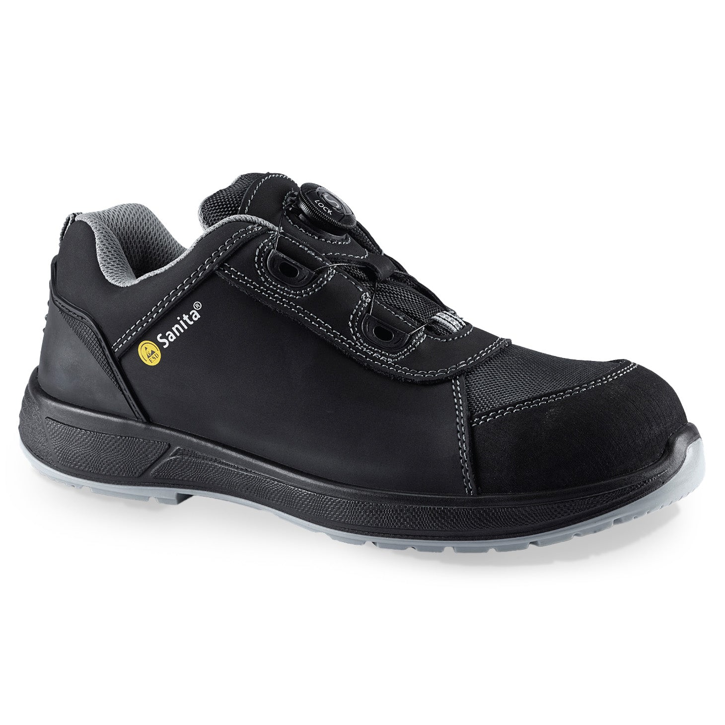 Cross S3 Men's Safety Boot in Black | Sanita
