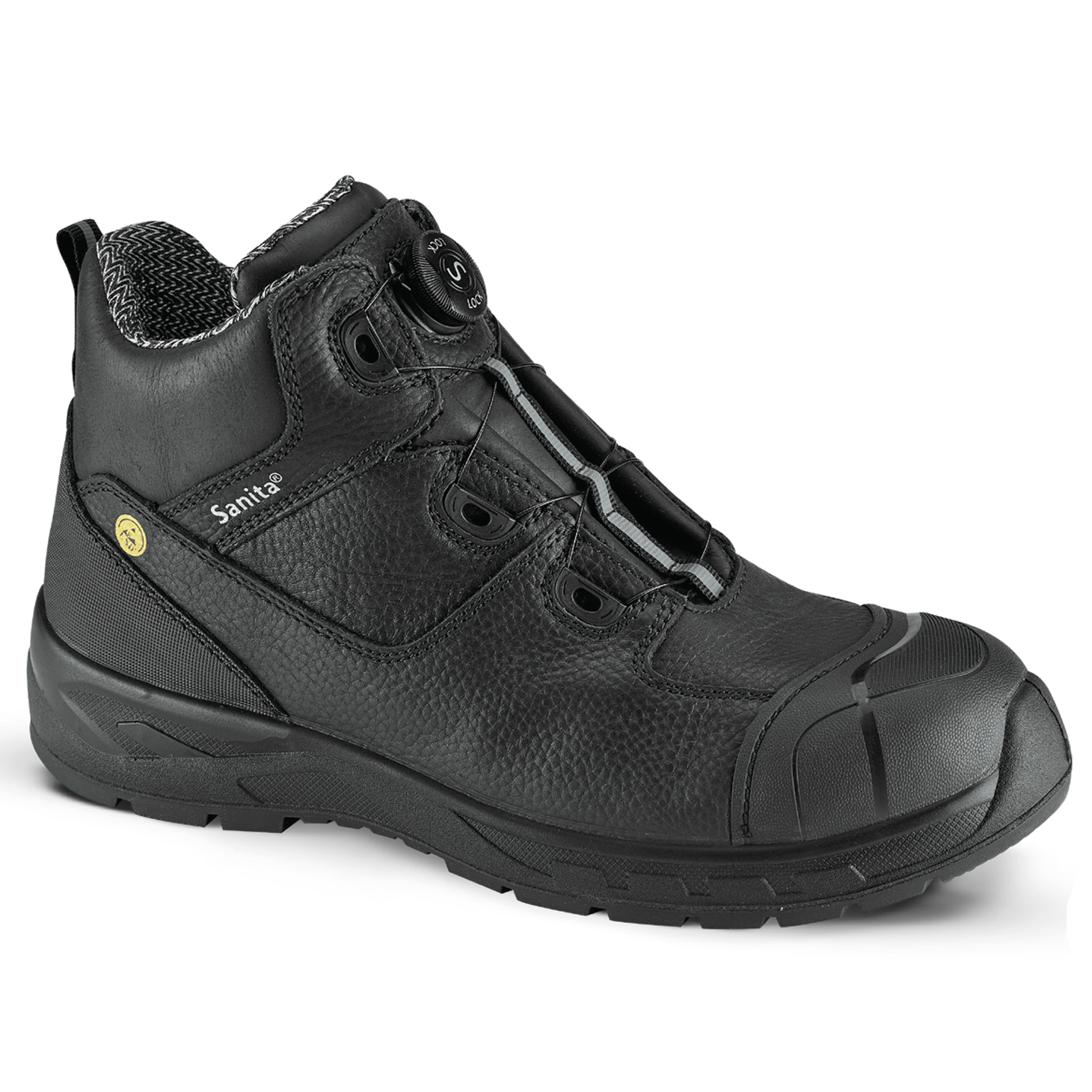 Malakit S3 Men's Safety Boot in Black | Sanita