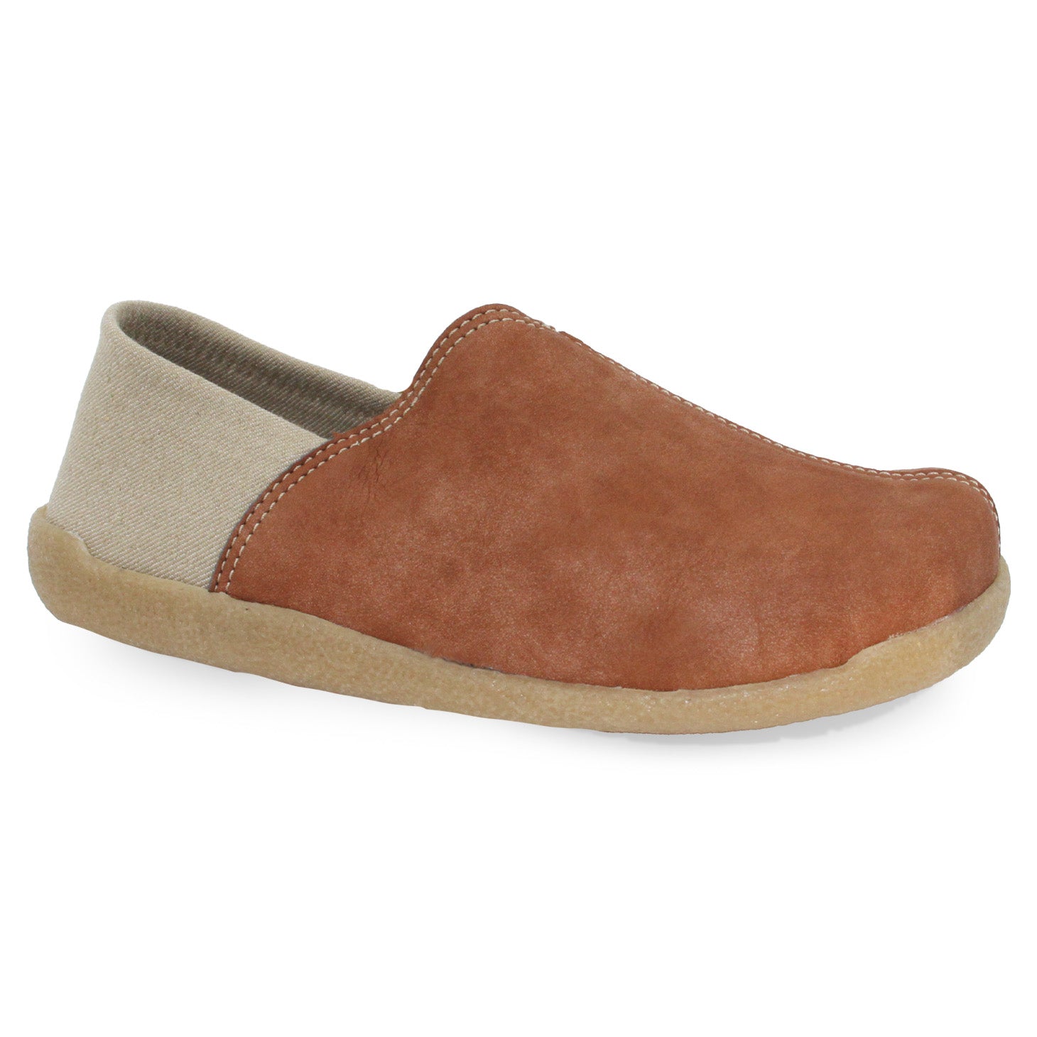Horne Unisex Vegan Slipper in Cognac | Sanita