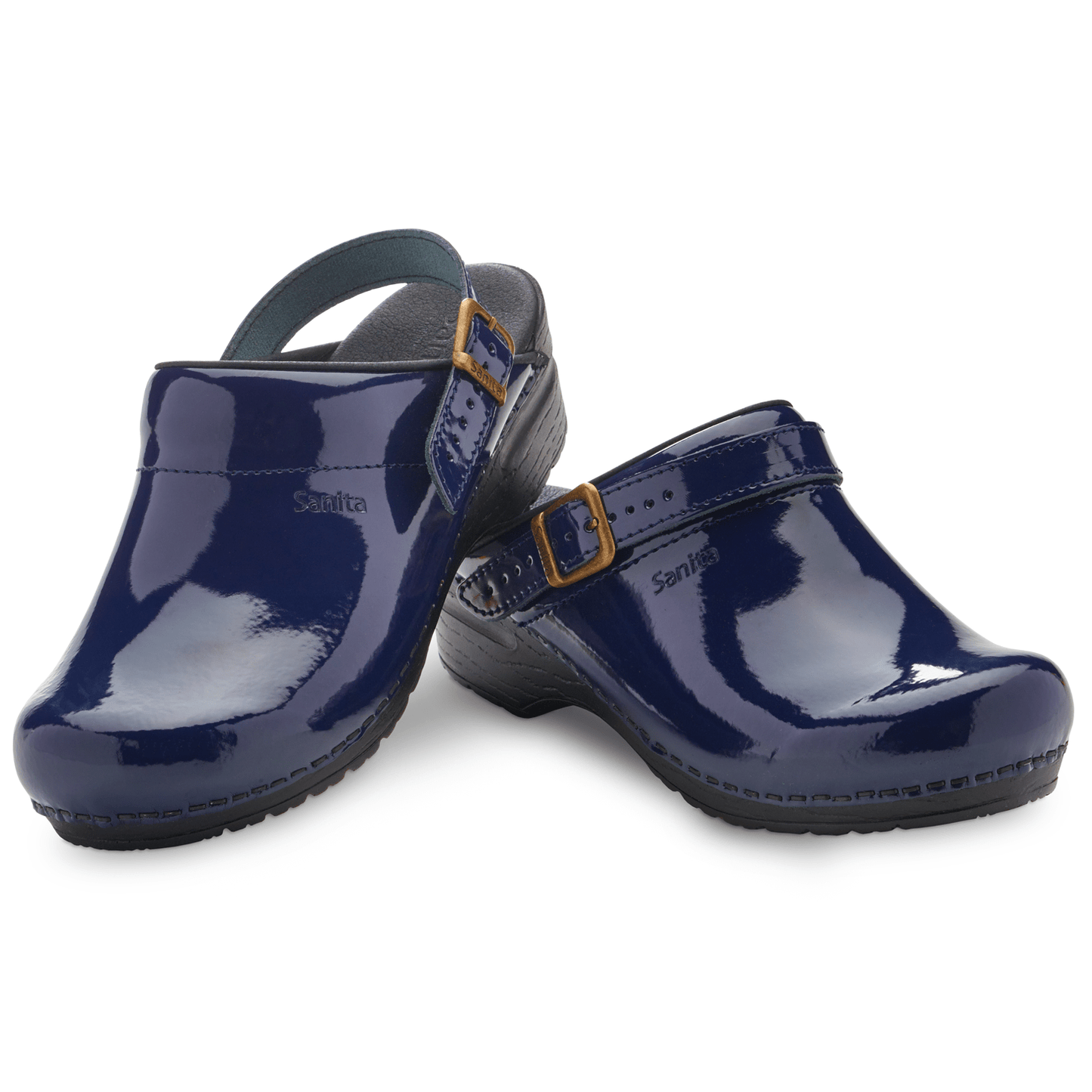Estelle Women's Clog in Blue | Sanita