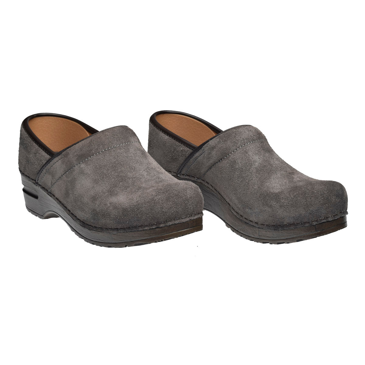 Pro Suede Women's Clog in Steel | Sanita