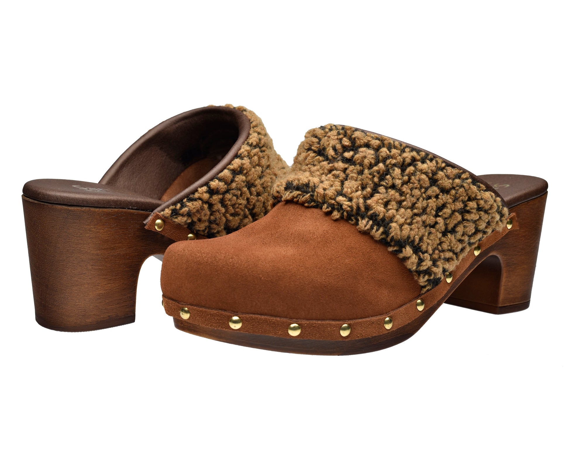 Senna Women's Mule in Cognac | Sanita