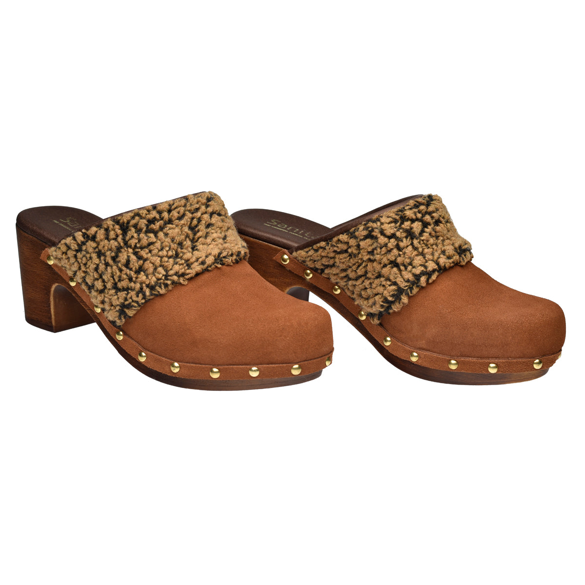 Senna Women's Mule in Cognac | Sanita