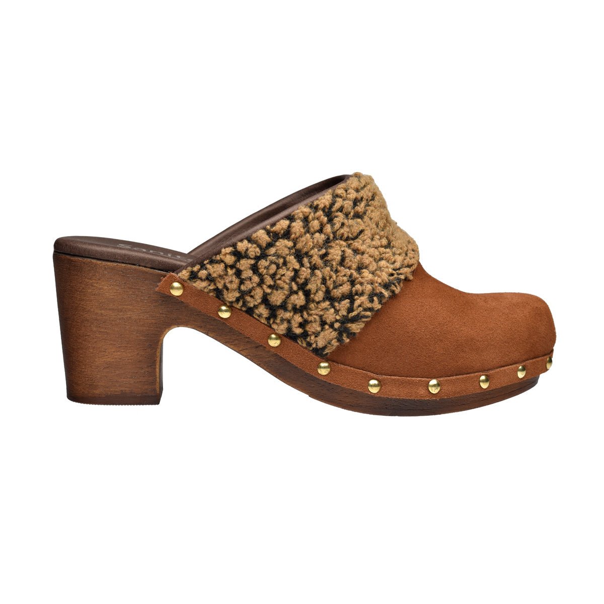 Senna Women's Mule in Cognac | Sanita