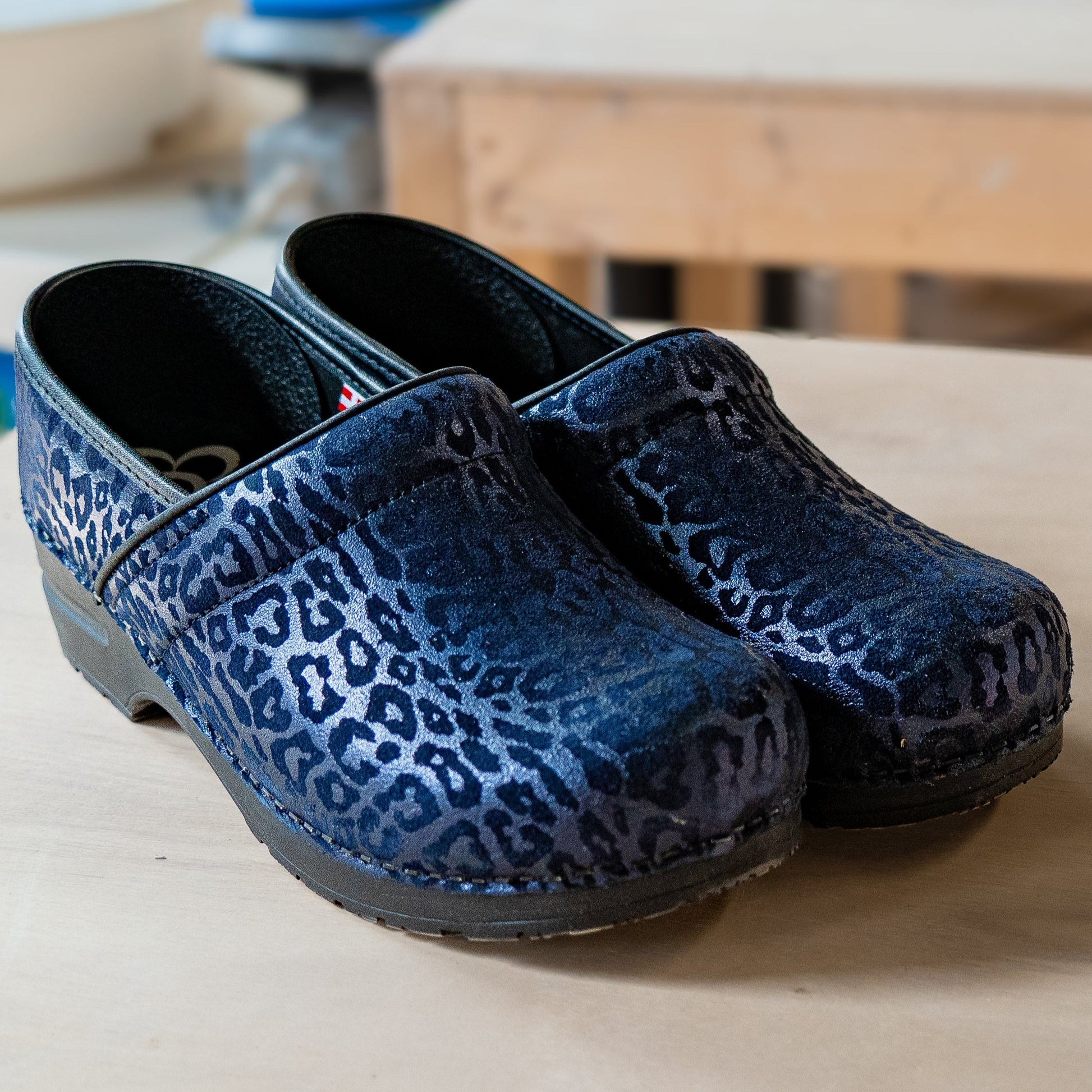 Pardus Women's Clog in Navy | Sanita
