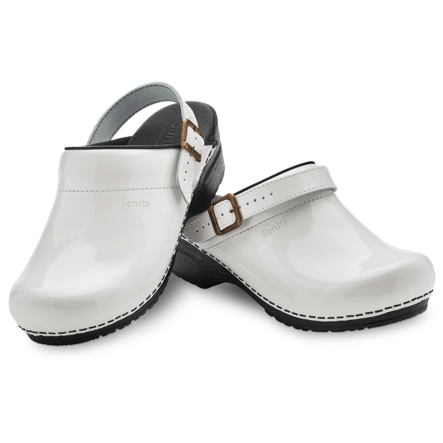 Estelle Women's Clog in White | Sanita
