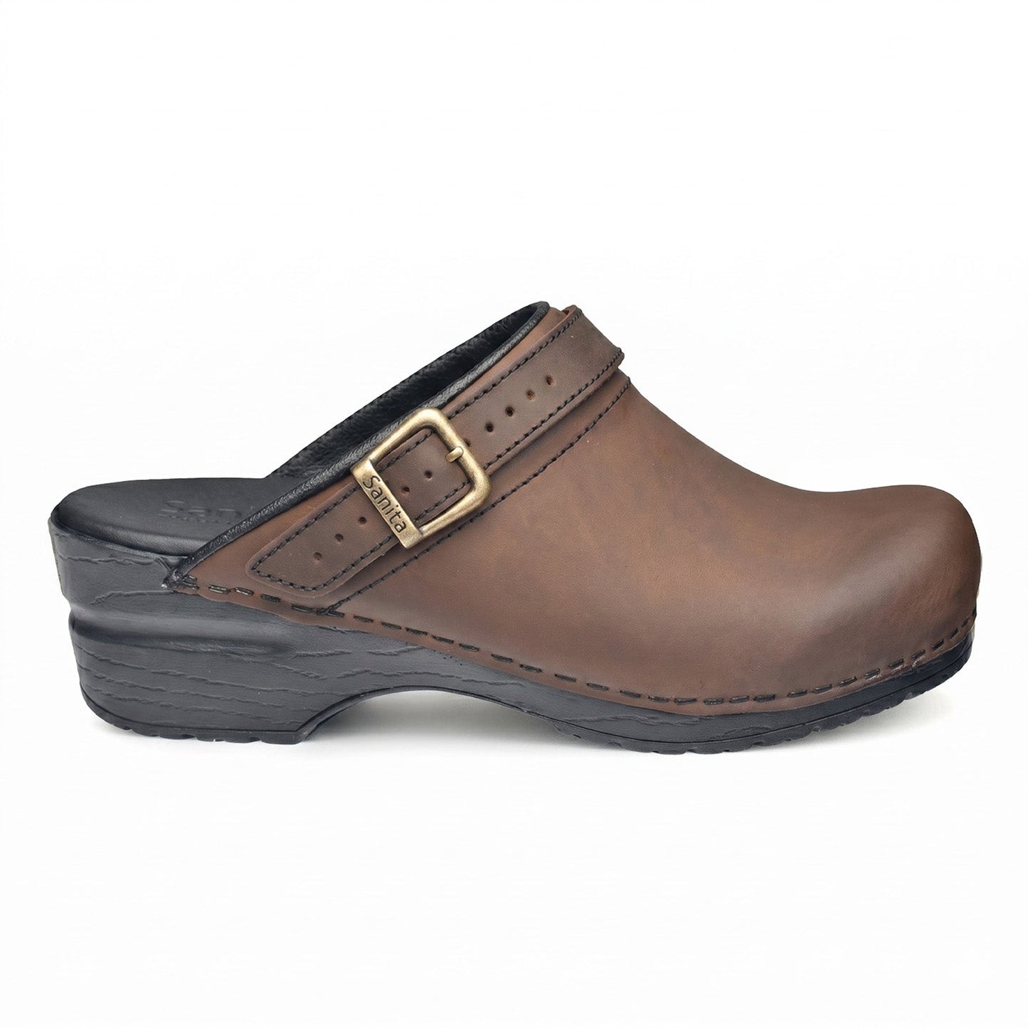 Morse Women's Clog in Antique Brown | Sanita