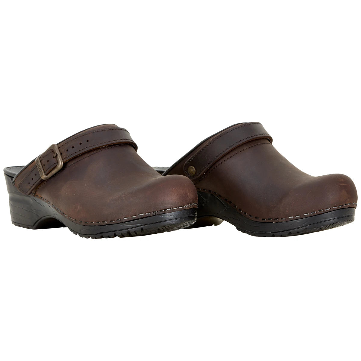 Morse Women's Clog in Antique Brown | Sanita