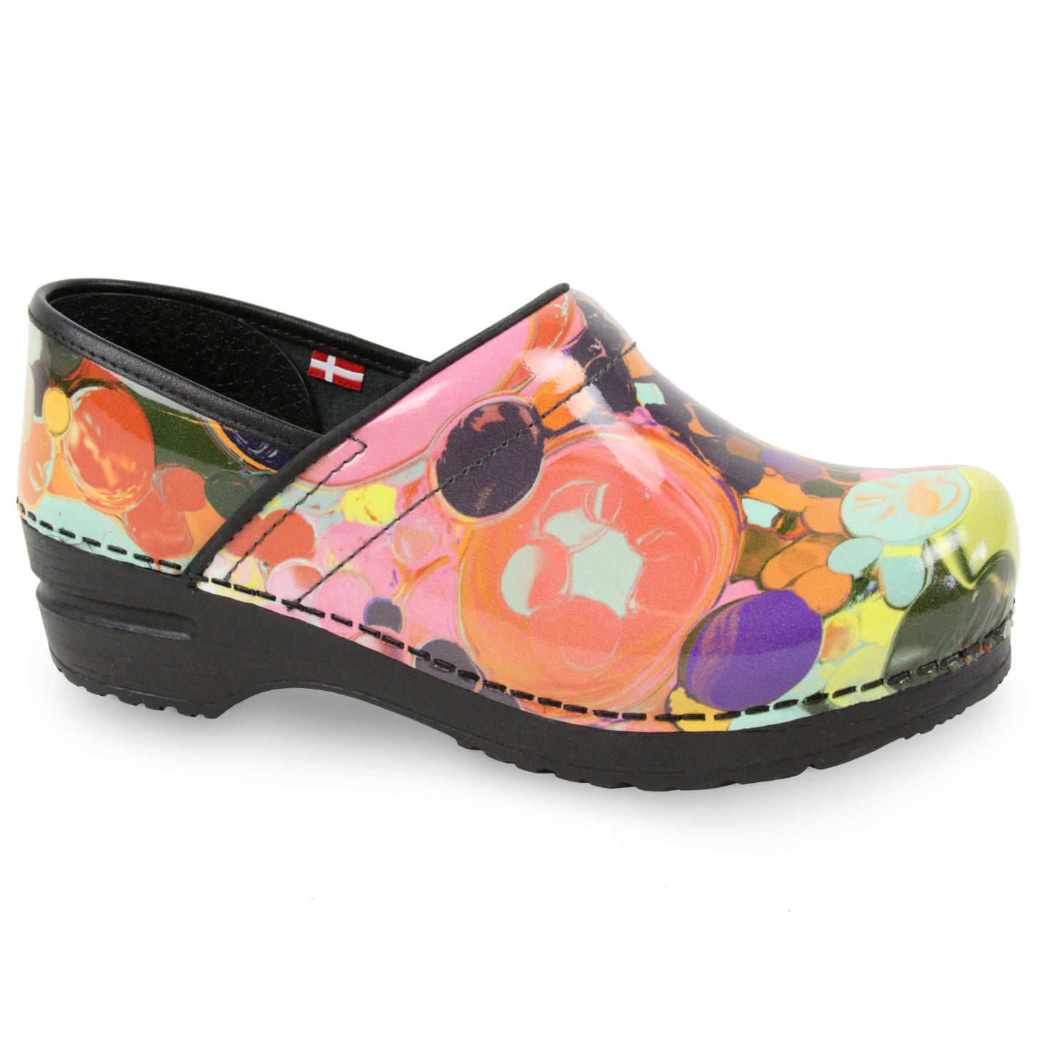 Restin Women's Slip Resistant Clog in Multicolor | Sanita