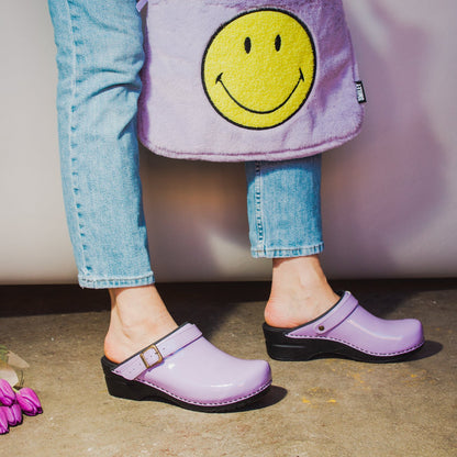 Estelle Women's Clog in Lilac | Sanita