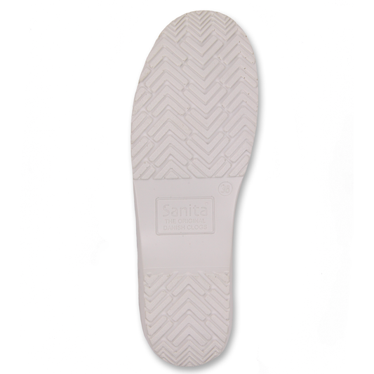 Pro. Patent Women's Clog in White | Sanita