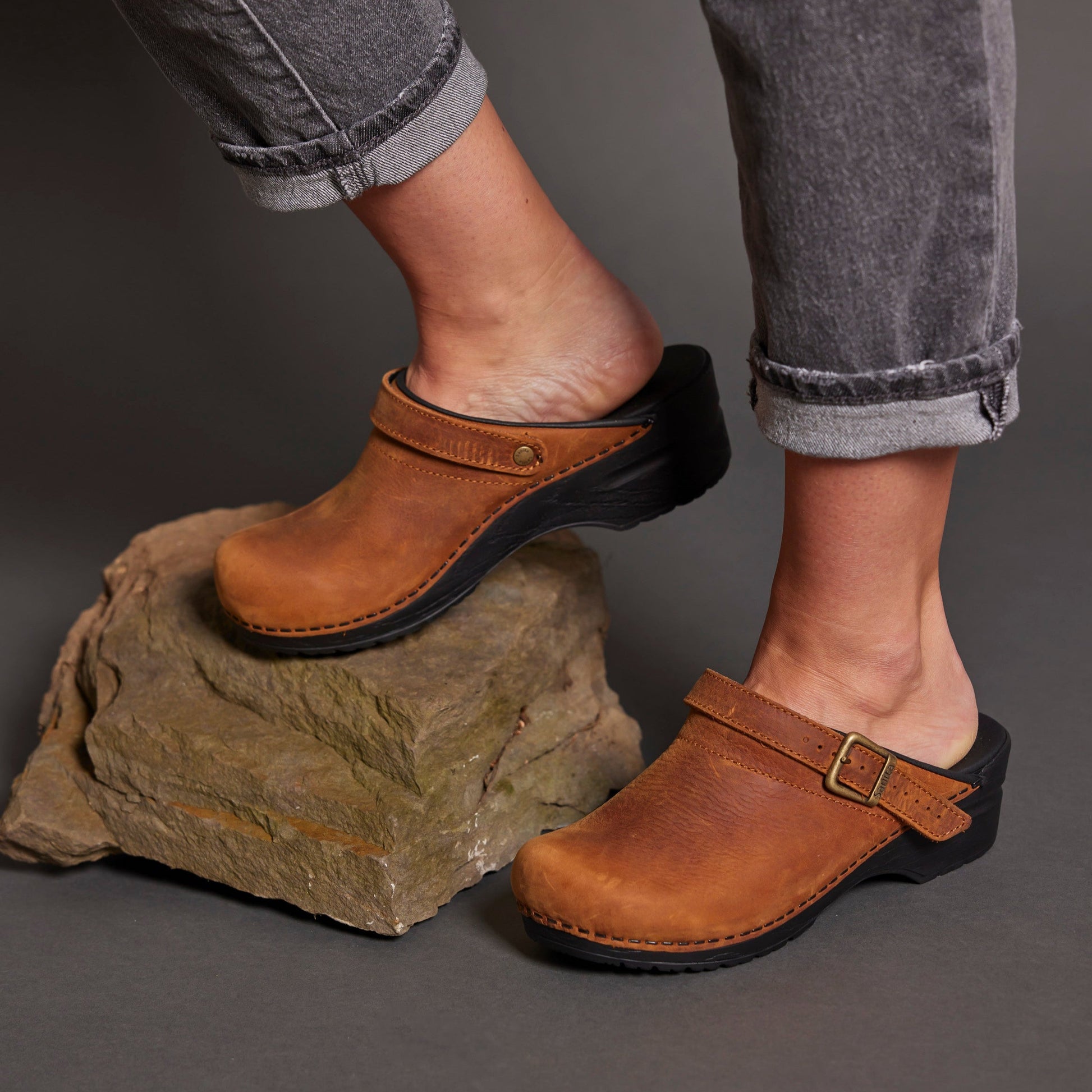 Morse Women's Clog in Chestnut | Sanita